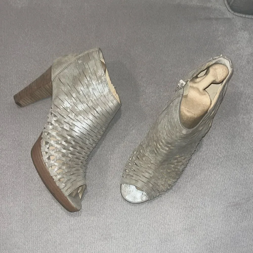 Paul Green 4” heels suede leather booties